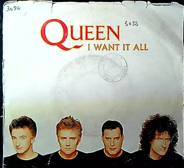 B6W14603 45 giri - 7' -  Queen  I Want It All