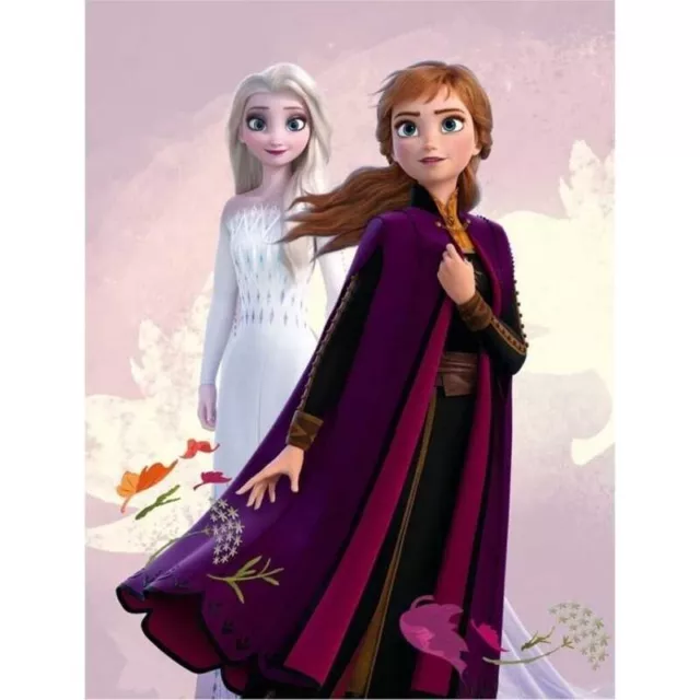 FROZEN DISNEY PRINCESS ELSA PINK FLEECE BLANKET 100 x 140CM