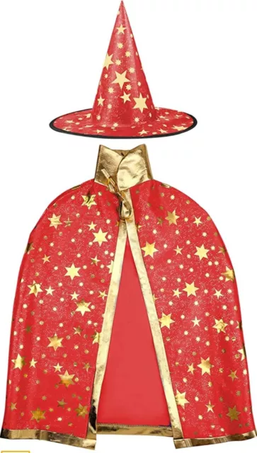 KINBOM Wizard Cape and Hat Kids
