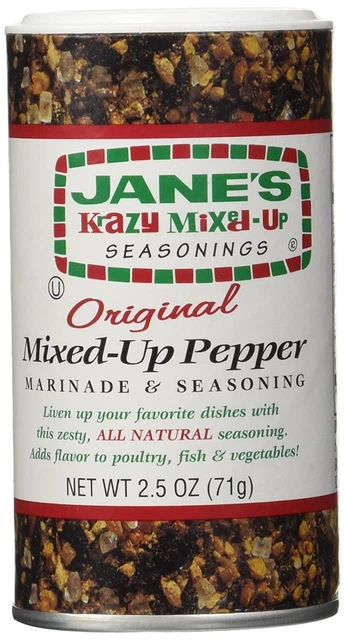 Jane'S Original Krazy Mixed-Up Pepper - 2.5 Oz.