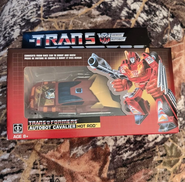 TRANSFORMERS G1 VINTAGE G1 Autobot Hot Rod Walmart Exclusive MISB 38.