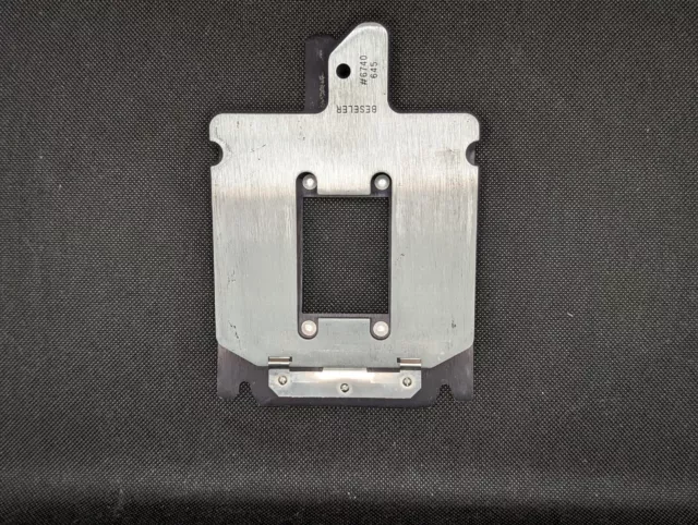Portador Beseler 645 negativo 6 cm x 4,5 cm #6740 para grabador y 67 ampliadores