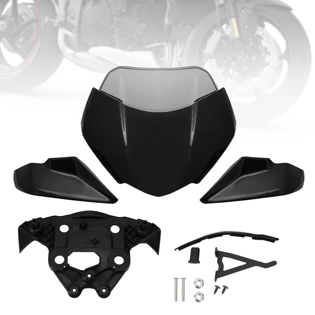 Windshield WindScreen fit for Speed Triple 1200 RS 2021-2022 GBLK Y8