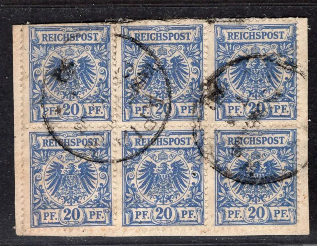 Samoa V 48 b (6) Briefstück  Apia 7.12.92   240,-