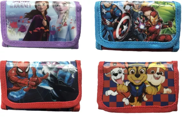 Kids Watch and Wallet Set Paw Patrol, Avengers, Spiderman and Disney Frozen II 3