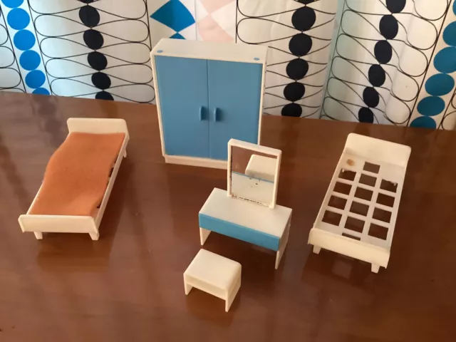 2x kit de bricolage de maison de poupée en bois miniature fait à la main  avec accessoires de meubles - Cdiscount Jeux - Jouets