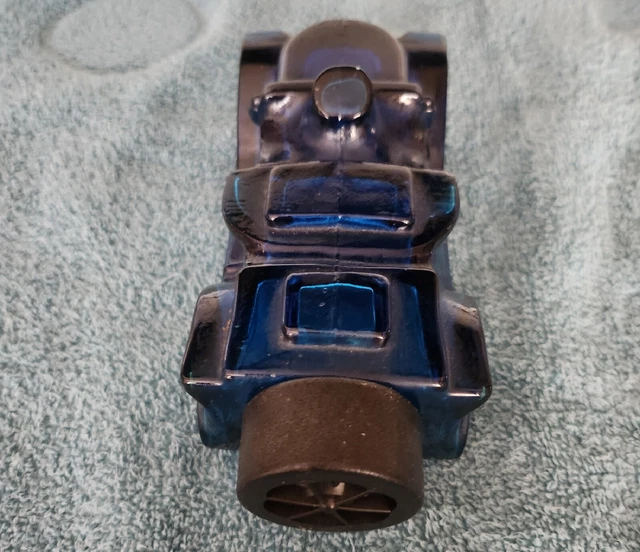 AVON Blue Touring Car - Empty Bottle Decanter