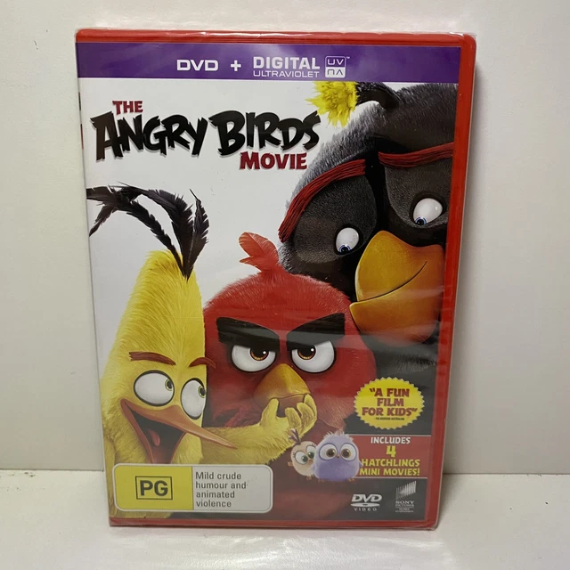 THE ANGRY BIRDS Movie (DVD Region 4, 2016) New & Sealed + Free Post £6. ...