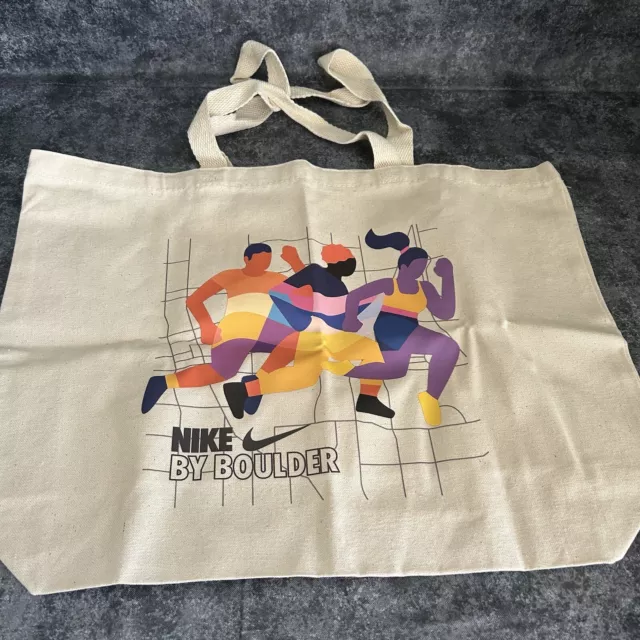 Nike Canvas Tote Bag "Nike By Boulder"