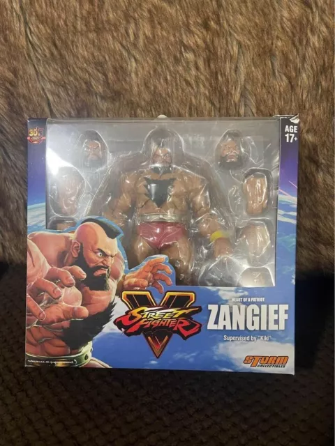 Storm Collectibles Street Fighter V (SF5) Classic Red Zangief 1/12 Scale Figure