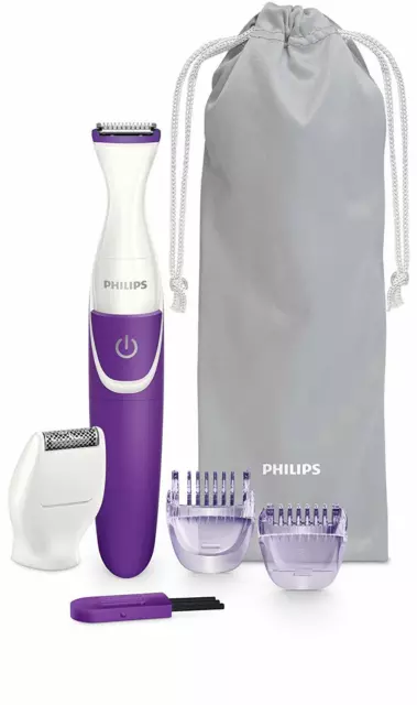 Philips BikiniGenie BRT383/15 – Handlicher Bikini-Trimmer zum Trimmen, Rasieren