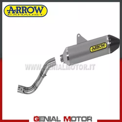 Pot D'Echappement + Raccord Kat Arrow Thunder AK Alu Honda Crf 250 L 2017 > 2018