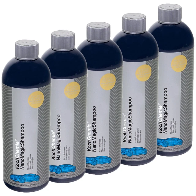 Koch Chemie Nano Magic Shampoo Professionale Auto 5x 750 ML Bottiglia 77702750