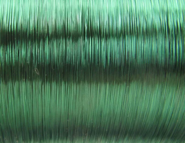 Filo di Rame Smaltato Verde Saldabile per elettronica 0,25mm (5 Metri)