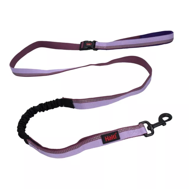 Large Purple All-In-One Shock Absorber Hand Free Running Dog Walking Lead