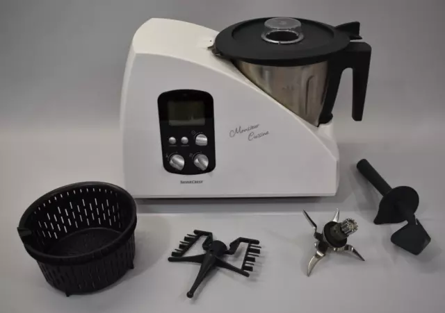 SilverCrest Monsieur Cuisine, SKMH 1100 A1, Küchenmaschine mit Kochfunktion