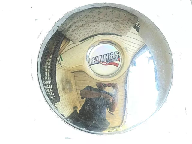 Real Wheels 8 3/4" Chrome Center Cap