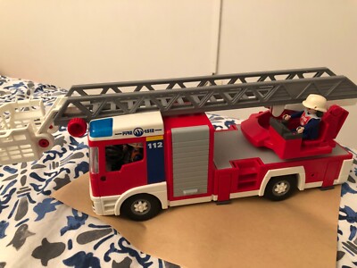 Accessoire Playmobil 4820 - Enrouleur De Tuyau Pour Camion De Pompier - Occasion En Bon état