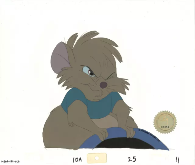 Don Bluth Secret of NIMH Martin 1982 Production Animation Cel 088-006