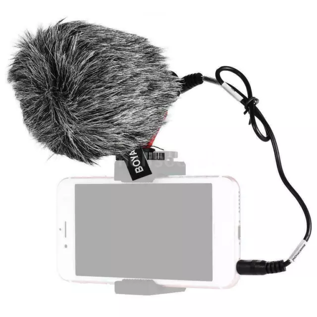 BOYA BY-MM1 Metal Electret Condensor Shotgun Microphone For Camera Smartphone 3