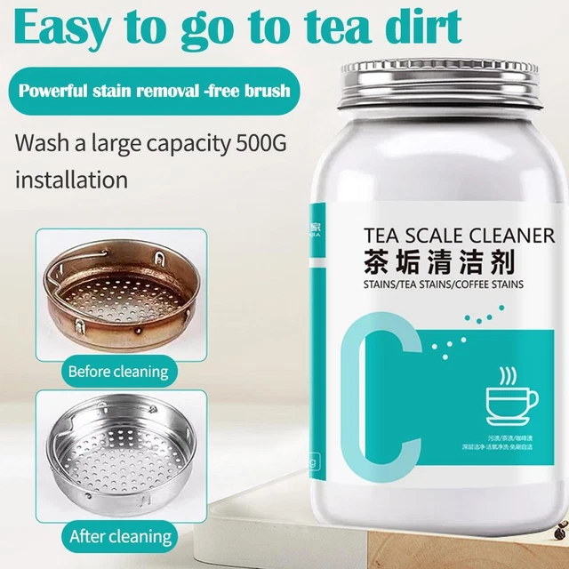 Tè caffè antimacchia tazza polvere detergente sterilizzazione 500 g lotto V2