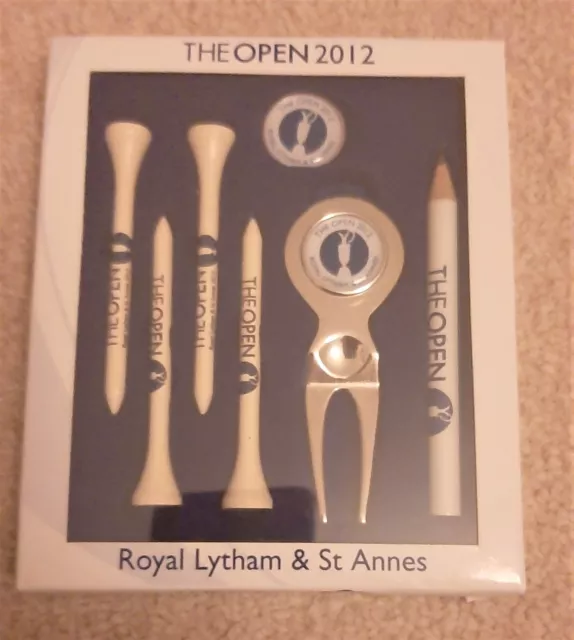 The Open 2012 Gift Set Royal Lytham & St.Annes Golf Collectable