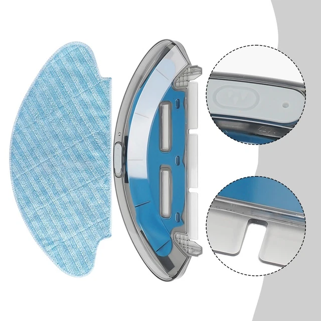 Support De Remplacement Pour Tampon Chiffon - Compatible Ecovacs Deebot N9+ Et Yeedi Mop Station