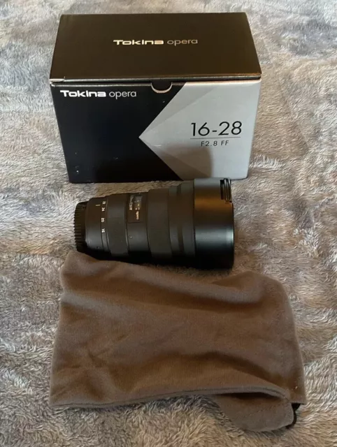 Tokina opera 16-28mm f/2.8 FF Wide Angle Lens for Canon EF