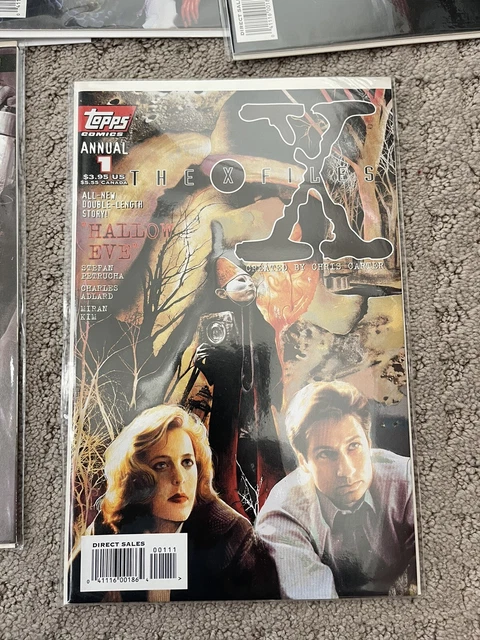 X-Files Comic Book Lot Topps - Issues 0, 1 Special Edition, 5-7, 15-21, 1 Annual 2