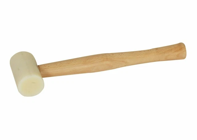 Martillo Mazo Plástico Nylon 40 mm Mango Haya