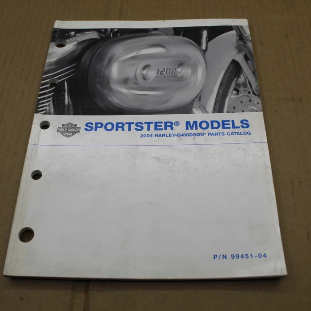 CATALOGUE PIECE DETACHEES Harley Davidson Sportster Models 2004 Xlh