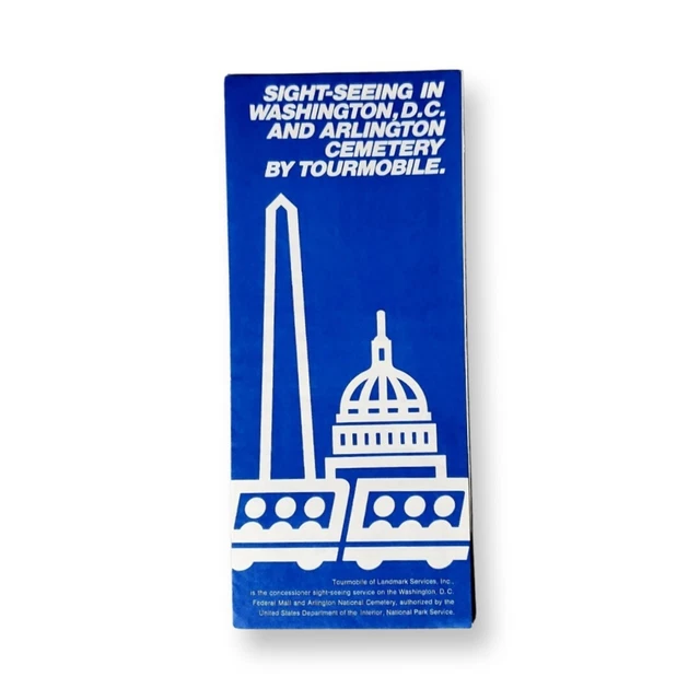 Vintage 1974 sightseeing in washington dc and arlington cemetery by