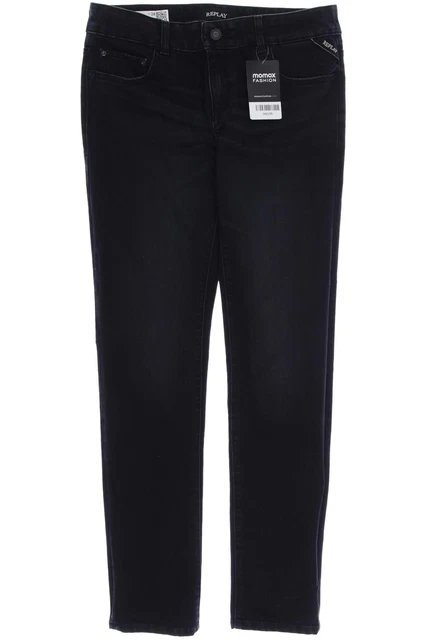 Replay jeans pantaloni da donna denim taglia EU 38 (W28) elastan cotone sch... #0l02owd