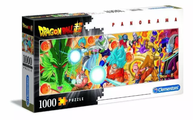 Clementoni Dragon Ball Panorama 1000 Piece Jigsaw Puzzle - Brand New & Sealed