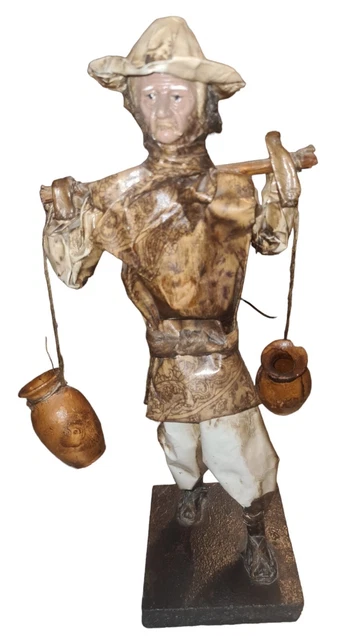 SANTON DE PROVENCE Mexicain Figurine en papier mâché Art Mexicain EUR