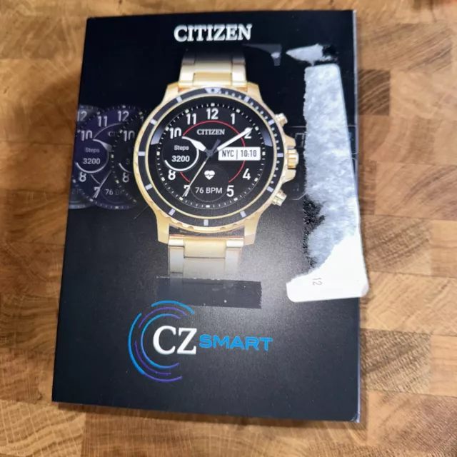 Citizen Mx0002-52x Smart Gold Smartwatch new with some scratch on the bracelet