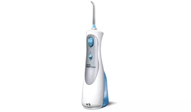 Flosser de agua inalámbrico Waterpik Plus WP450-Reino Unido - blanco
