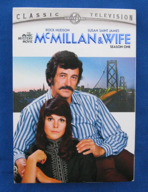 Mcmillan And Wife Complete Season One 2 Dvd Rock Hudson Susan St