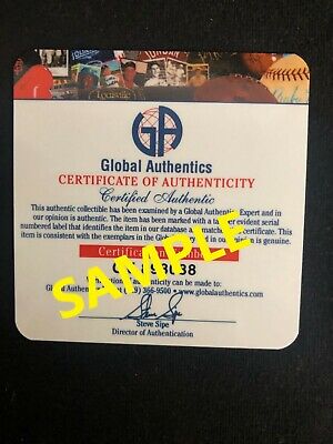 autograph authentication