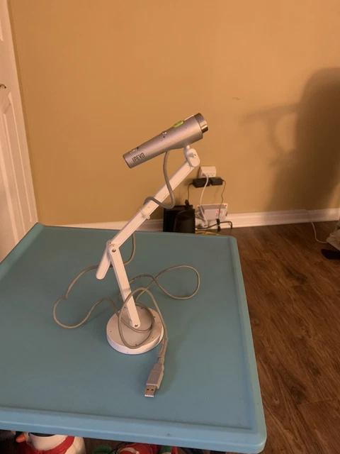Used IPEVO CDVU-03IP Point 2 View USB Document Camera w/ Stand Tested Working