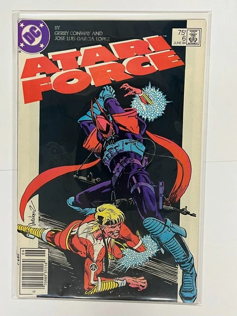 ATARI FORCE #6 1984 DC -SHI-FI SUPER-HERO CONWAY/ LOPEZ.. | Combined Shipping B&