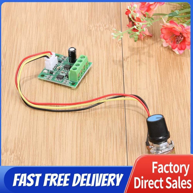 PWM DC Motor Speed Regulator 1.8V 3V 5V 6V 12V 2A Speed Control Module