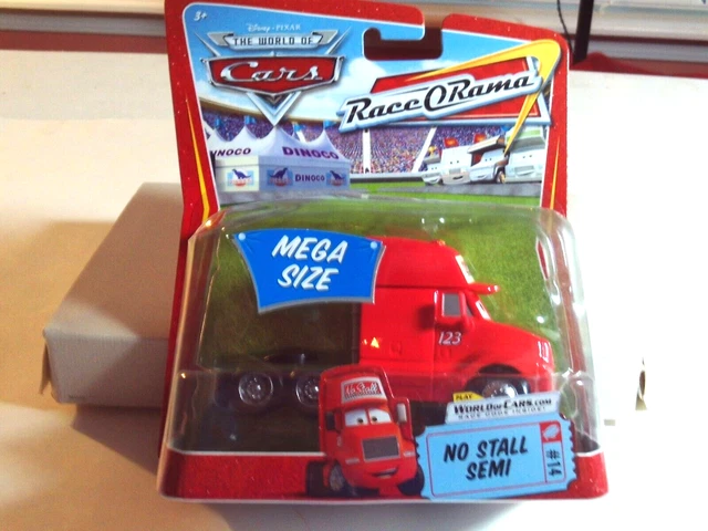 Disney Pixar The World of Cars Race O Rama Mega Size No Stall Semi #14