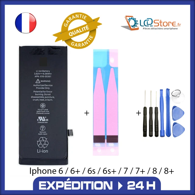 Batterie interne IPhone 6 6s 7 8 Plus X XS MAX 11 12 PRO MAX identique original