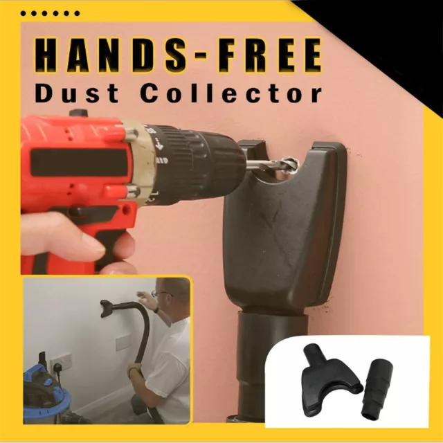 Dust Suction Collector Hands Free Drill Dust Collectors For Corded Vacuum