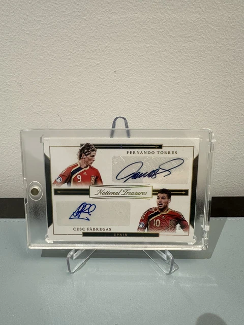 Panini National Treasure Fabregas 敷きつめ Auto