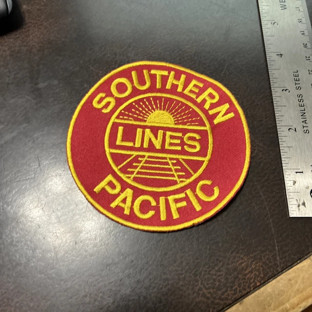 Vintage Unused Railroad Patch Southern Pacific Lines