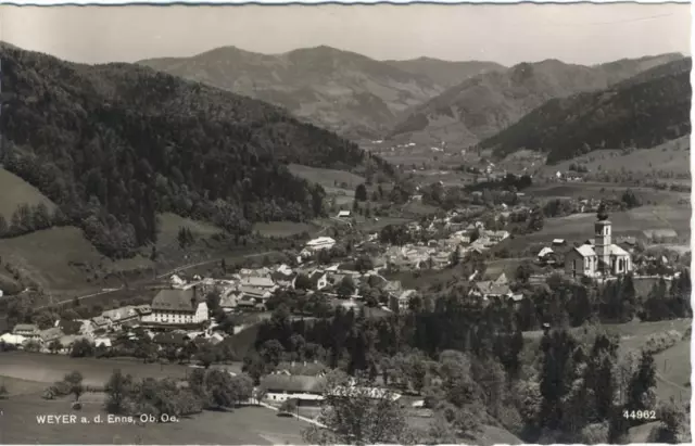 20001527 - Weyer a. d. Enns: Landschaftspanorama, Foto-Ak Nr. 44962,P.