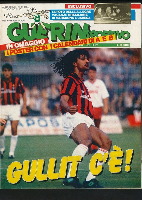 Maxi Poster Calendrier Serie A 2003/2004 + Verso Serie B - Guerin Sportivo