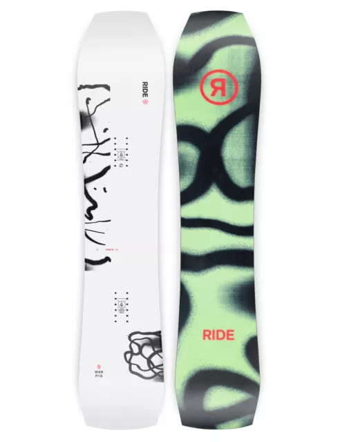 Ride Warpig Damen und Herren Snowboard Allmountain Snowboard 2024